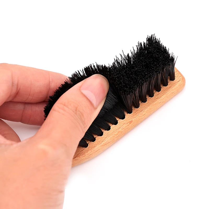 cepillo de barbero de madera