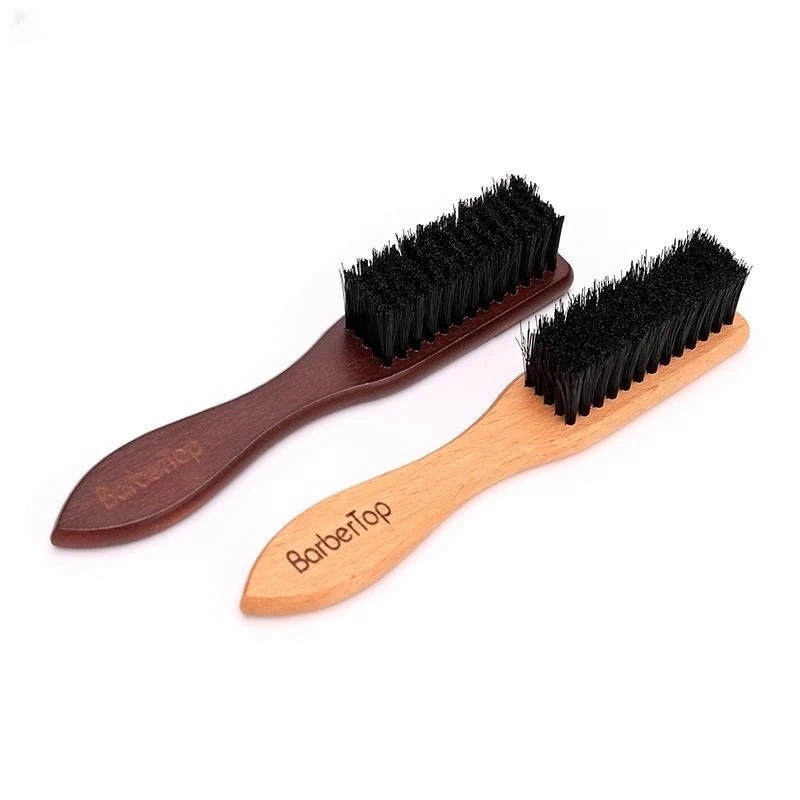 cepillo de barbero de madera