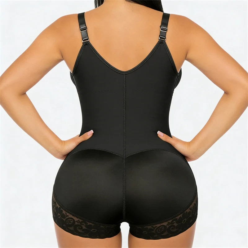 Fajas Colombianas Women' Corset Compression Garments Abdomen Shaping Short Vest Girdles Postpartum Post Liposuction Bodysuit