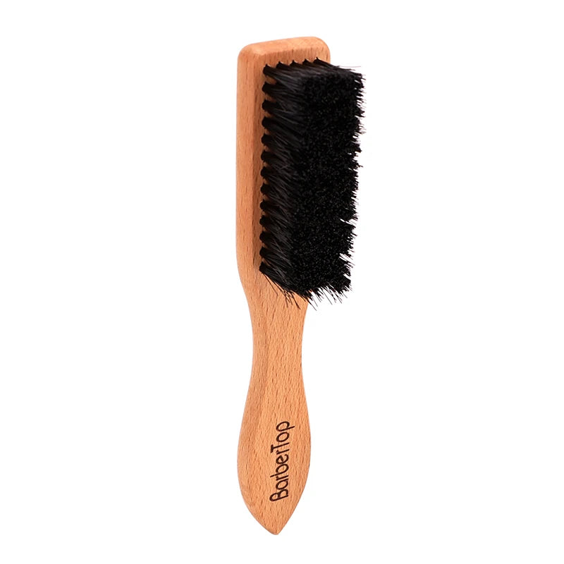 cepillo de barbero de madera