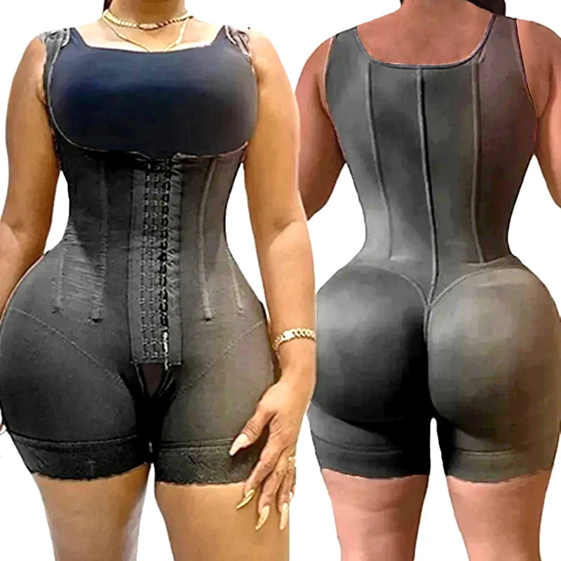 Fajas Colombianas Girdle Shapewear Abdomen Control Reducing Body Shaper High Compression Waist Trainer Slimming Bodysuits Corset