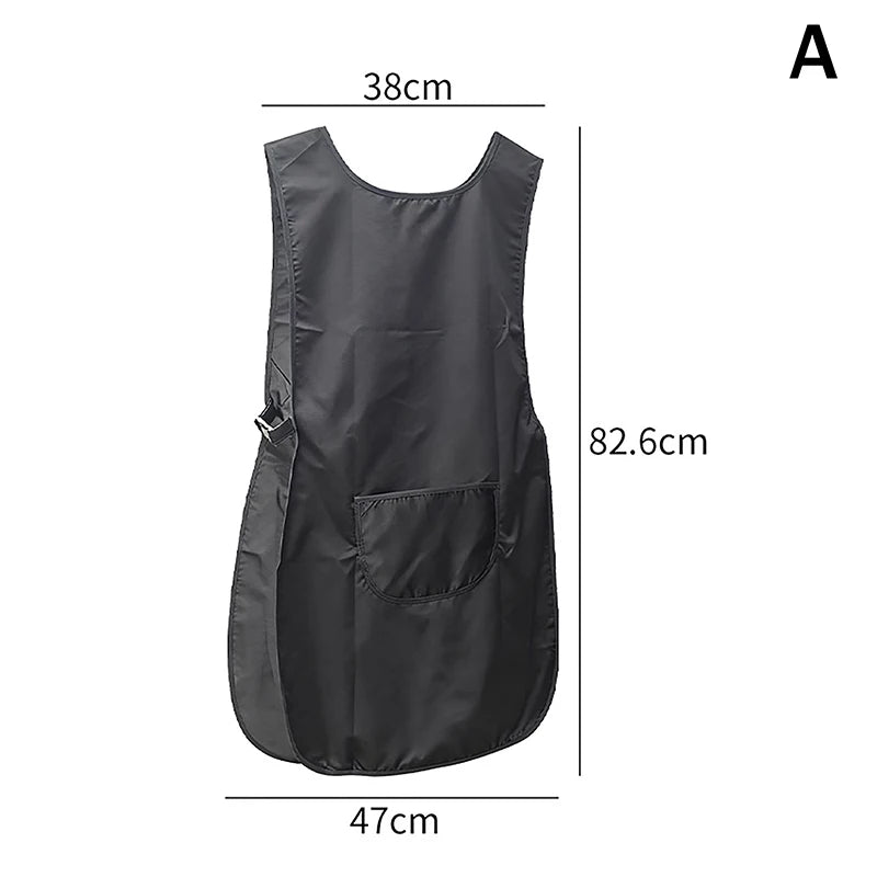 delantal de barberia permeable